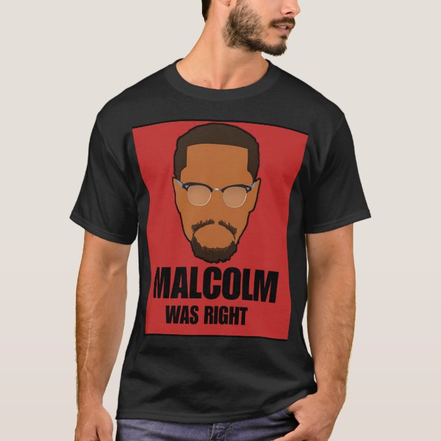 Camiseta Malcolm estava certo (Frente)