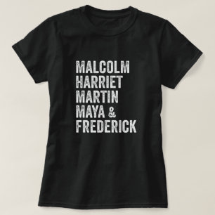 Camiseta Malcolm Harriet Martin Maya e Frederick