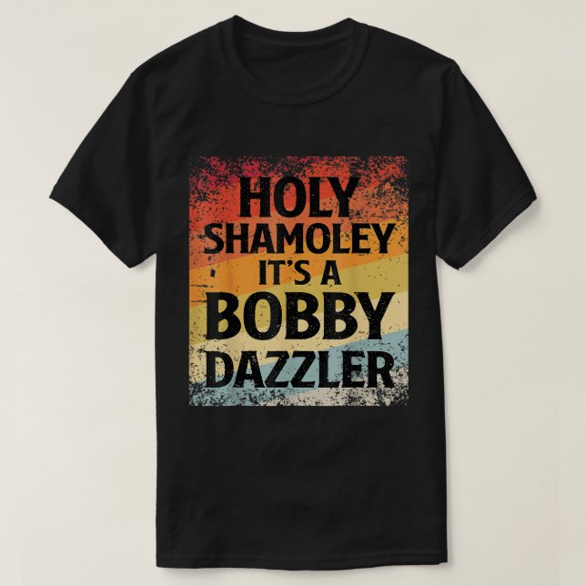 Camiseta Maldição de Mens Oak Island Santa Shamoley Bobby D (Frente do Design)