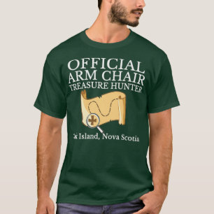 Camiseta Maldição de Oak Island Watcher Gift Armsit Hunte