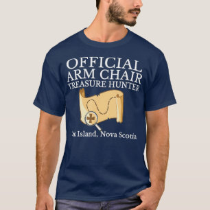 Camiseta Maldição de Oak Island Watcher Gift Armsit Hunte