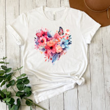 Camiseta Maldita Borboleta Aquarela