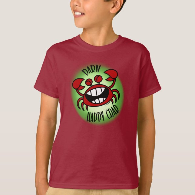 Camiseta Maldito Caranguejo Feliz! (Frente)