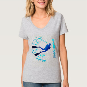 Camiseta Maldivas Azuis