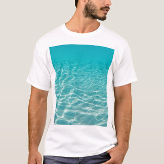 Camiseta Maldive Beach Reflete Uma Visão Bonita.