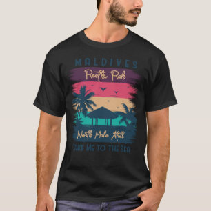 Camiseta Maldives Beach Paradise