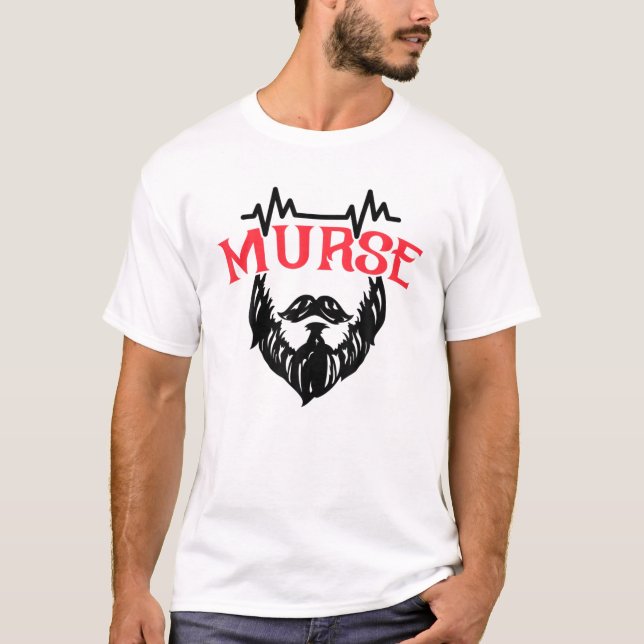 Camiseta Male Nurse NP Funny Murse Nursing Gifts For Men (Frente)