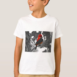 Camiseta Male Scarlet Tanager