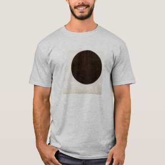 Camiseta Malevich, círculo preto
