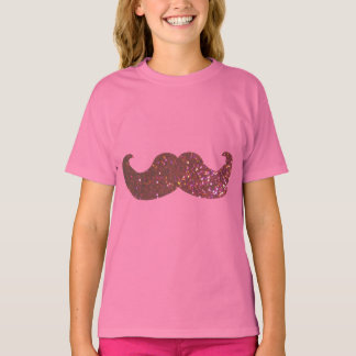 Camiseta Malgaxe Rosa (Gráfico de Brilhante Falso)