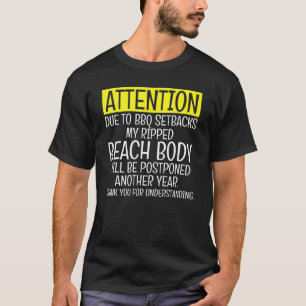 Camiseta Malhação adiada do corpo da praia