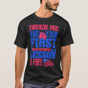 Camiseta Malhação Boxing Ring Primeira lição gratuita Eu Am