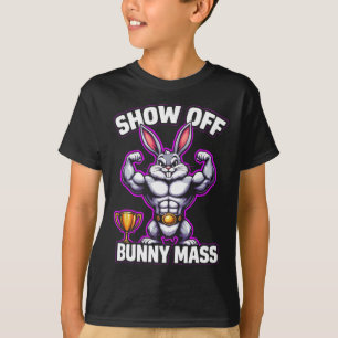 Camiseta Malhação Bunny Bodybuilder Show Do Bunny M Engraça