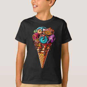 Camiseta Malhação Cone Dumbbell Humor Gym Amantes