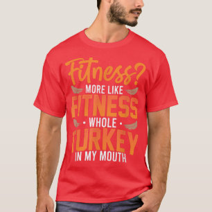 Camiseta Malhação Da Turquia Na Minha Boca Engraçada Academ