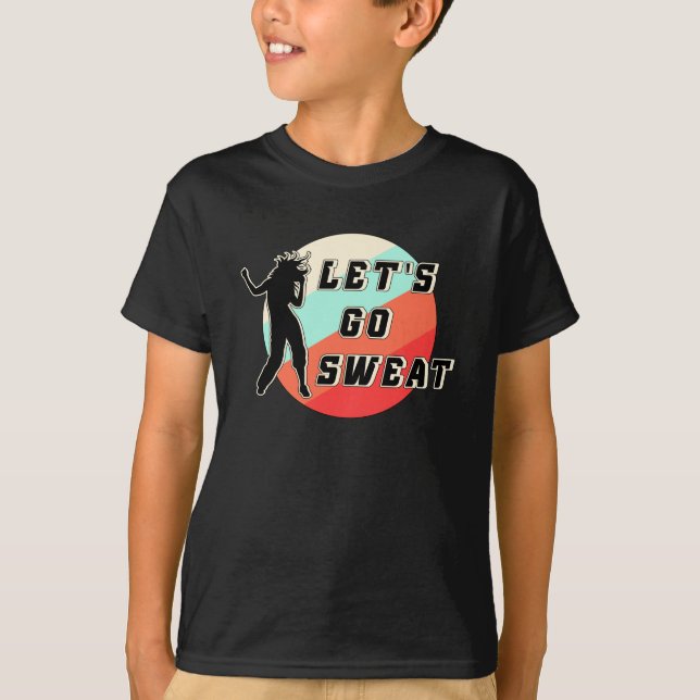 Camiseta Malhação Dança de ginástica Ideia de presente desp (Frente)