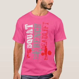 Camiseta Malhação De Elevação De Porra Do Banco De Elevação