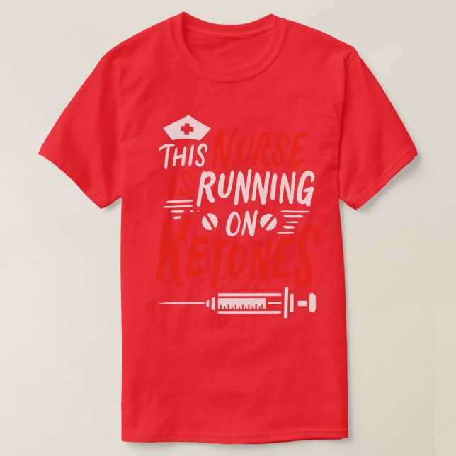 Camiseta Malhação de Enfermeira Ketones (Frente do Design)