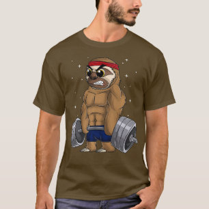 Camiseta Malhação de Extremidade do Gráfico de Workout de G