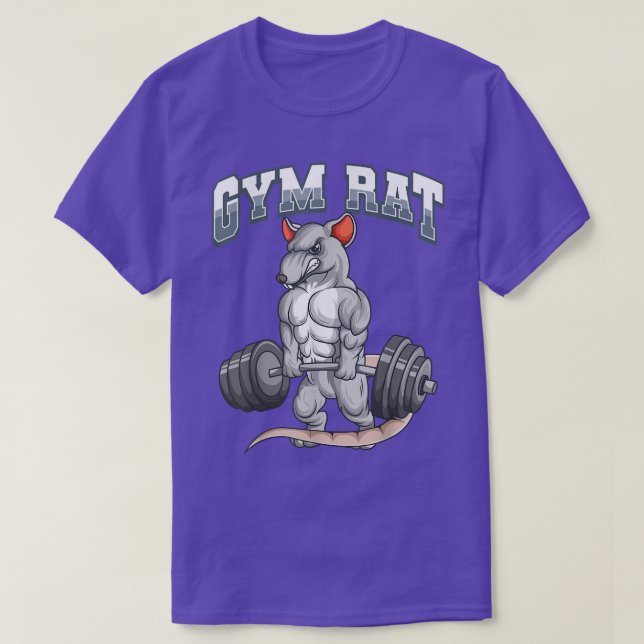 Camiseta Malhação de Gym Rat (Frente do Design)