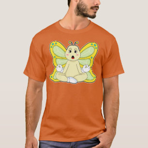 Camiseta Malhação de Meditação de Yoga Butterfly