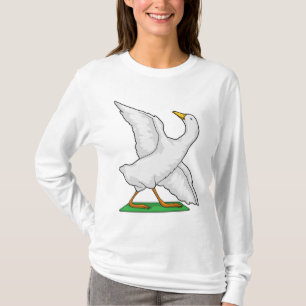 Camiseta Malhação de Meditação de Yoga Duck