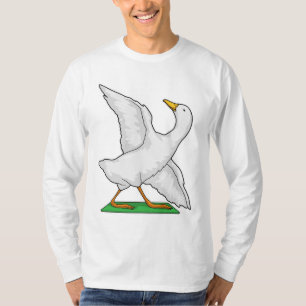 Camiseta Malhação de Meditação de Yoga Duck