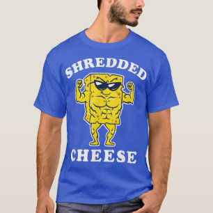 Camiseta Malhação de Queijo Engraçado Levantando-se