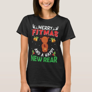 Camiseta Malhação Feliz Fitmas Feliz Novo Traseiro