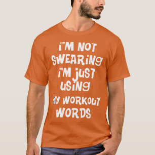 Camiseta Malhação Gym Não Estou Jurando Que Estou Usando Me