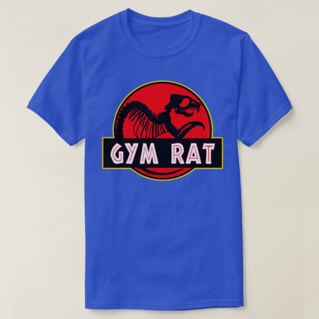 Camiseta Malhação Gym Rat Bodybuilding (Frente do Design)