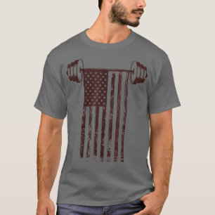 Camiseta Malhação Gym Workout Motivação de Sinalizador Amer