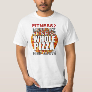 Camiseta Malhação? Mais gostam da pizza inteira da malha