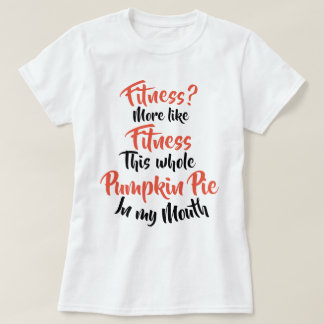 Camiseta Malhação? Mais gostam do tarte de abóbora inteiro