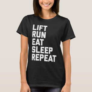 Camiseta Malhação Motivação Elevar Repetição de Repouso