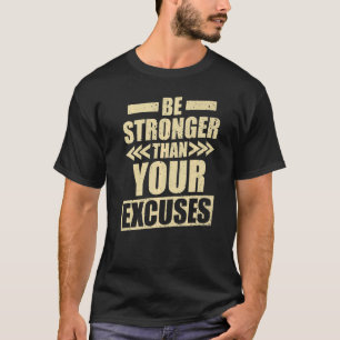 Camiseta Malhação Motivação Gym Seja mais forte que o seu E
