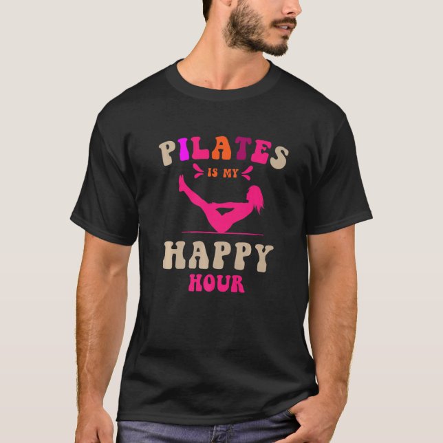 Camiseta Malhação No Pilates Studio Para Pilates É Minha Fe (Frente)