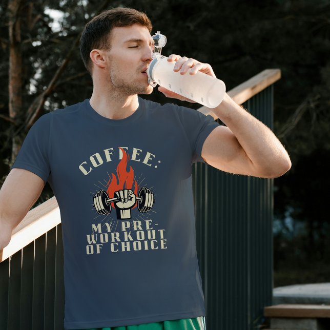 Camiseta Malhação Preta Vermelha Negra Preta de Pré-Workout (Criador carregado)