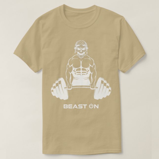 Camiseta Malhação SoldierBeast OnGym Motivation Diga (Frente do Design)
