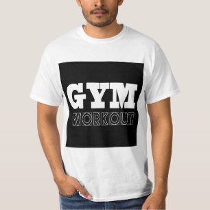 Camiseta Malhação T-Shirt da Bomba de Cobrir de Workout Gym