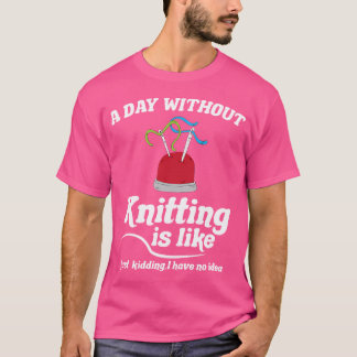 Camiseta Malhar Costura Crochê Eu Malhar É Como