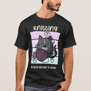Camiseta 'Malhar é Errado' Capa de Gato Misteriosa