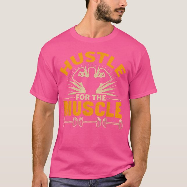 Camiseta Malhar Para a Barra de Musculação (Frente)