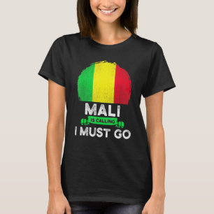 Camiseta Mali Está Chamando Eu Tenho Que Ir Para O Império
