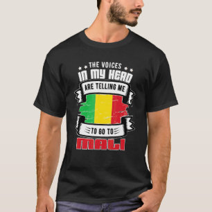 Camiseta Mali Na Minha Cabeça