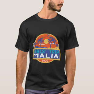 Camiseta Malia Grécia Trip 2023 Ilhas Gregas Creta