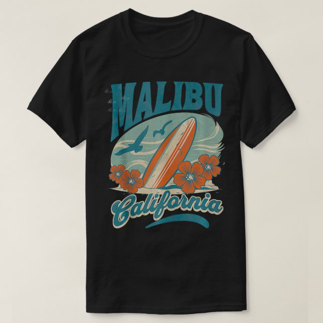 Camiseta Malibu (Frente do Design)