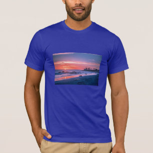Camiseta Malibu, foto pitoresca da CA