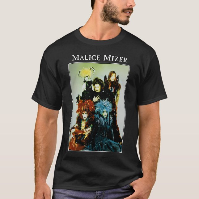 Camiseta Malice Mizer - Imagem de Banda da Era Merveilles (Frente)