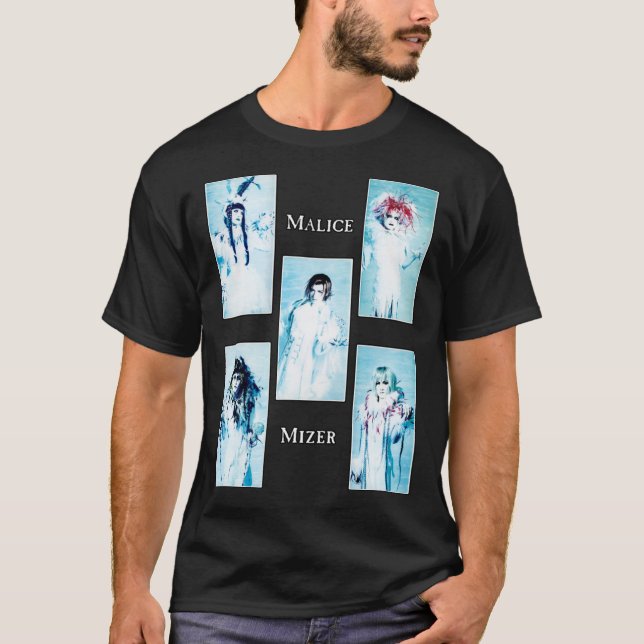 Camiseta MALICE MIZER - Le ciel (japonês Visual Kei Rock B (Frente)